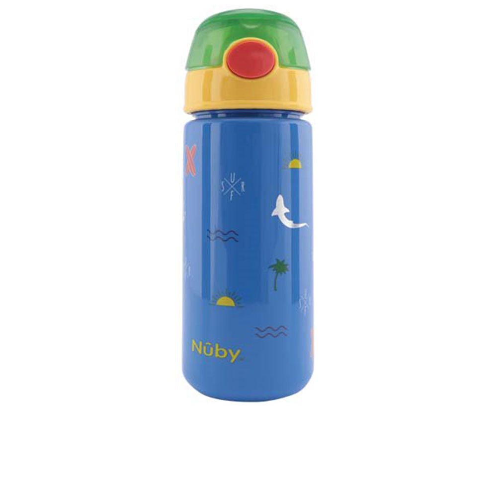 MUG con button e soft straw surf blue 540 ml 1 pz - Cosmova