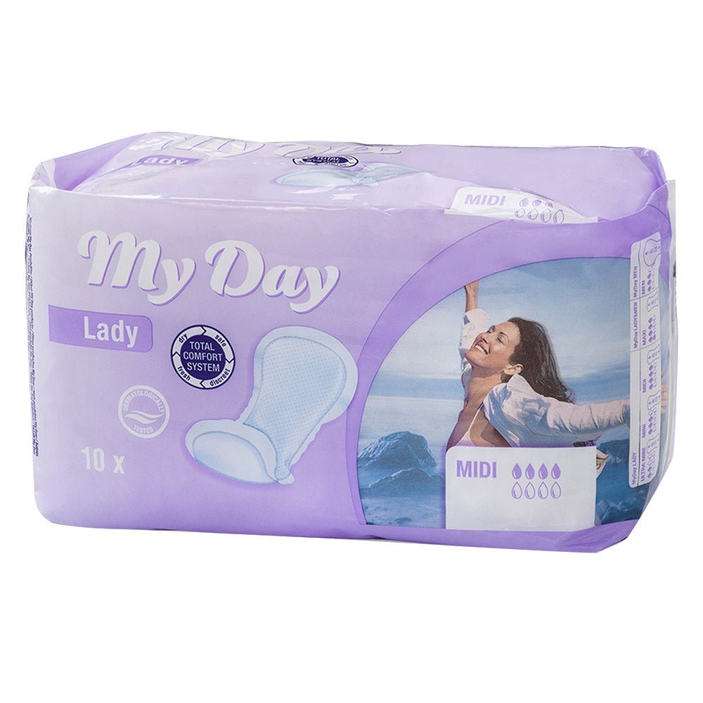 MY DAY midi incontinence pads 10 units - Cosmova