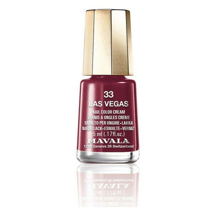 Vernis à ongles crème de couleur Mavala 33-las vegas (5 ml)