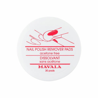 Nagellackentferner Mavala Nagellackentfernungsscheiben/Pads (30 Stück)