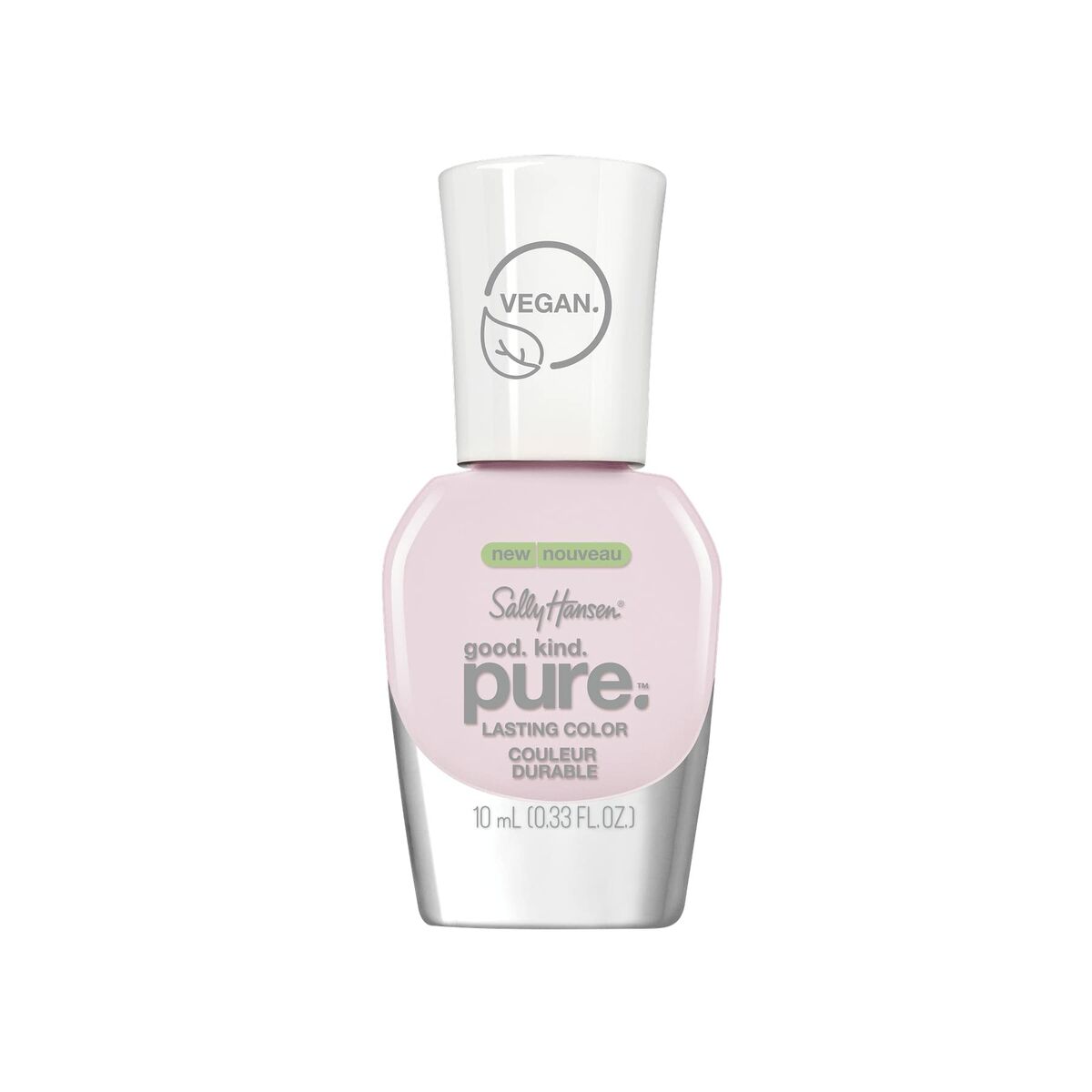 vernis à ongles Sally Hansen Good.Kind.Pure 190-pétale de rose (10 ml)-0