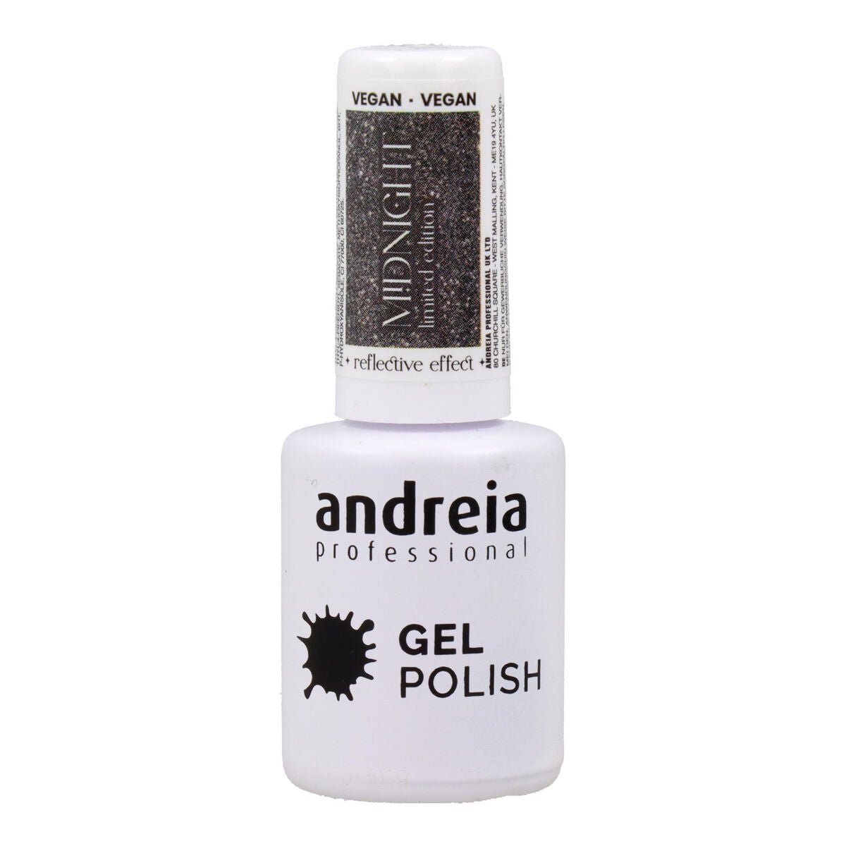 Nail Polish Semi-permanent Andreia Polish Reflective Colors Md5 Silver 10,5 ml - Cosmova