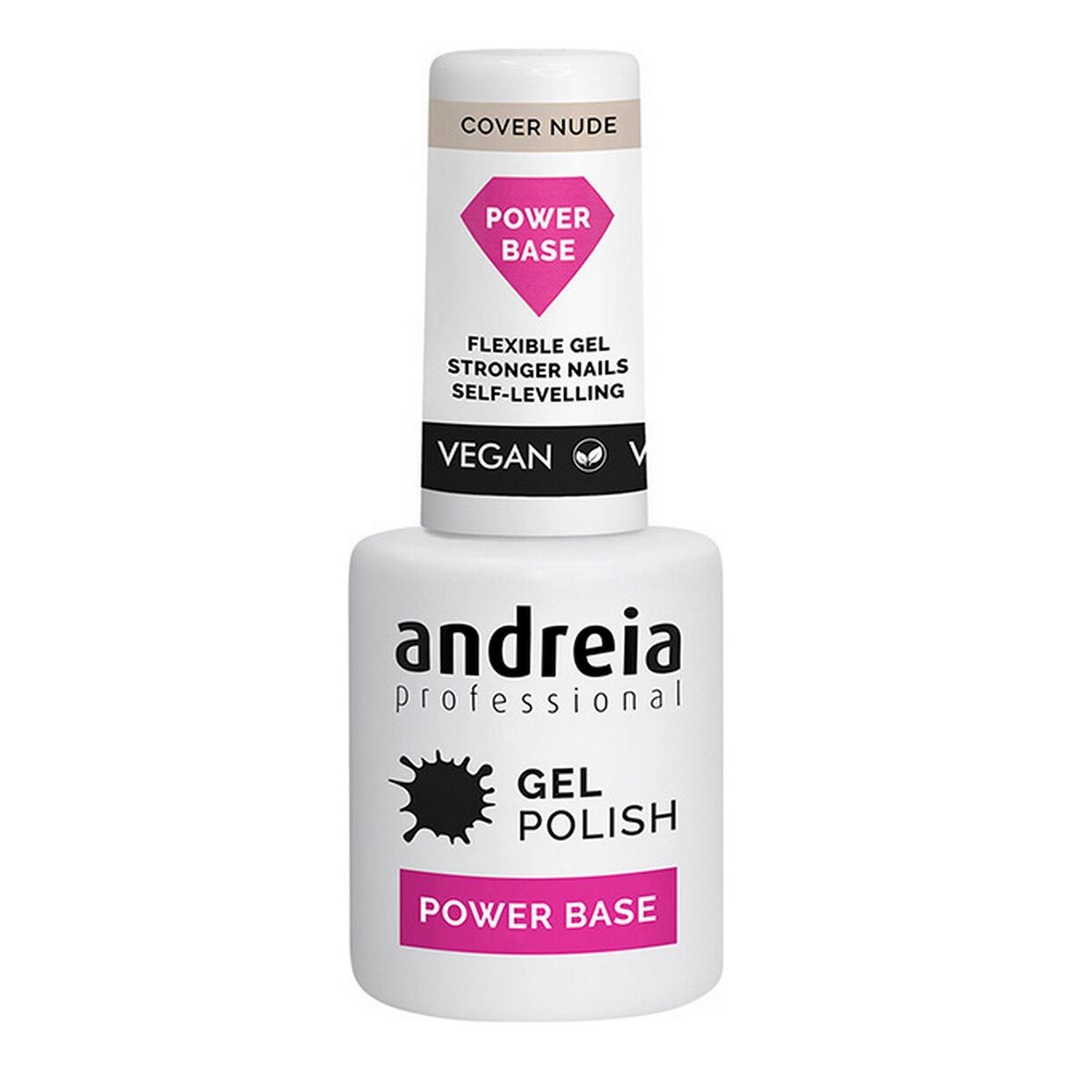 Oja Gel semipermanent Power Base Andreia 0UAPBC010UAPBCN010UAPBCP01 Nud (10,5 ml)-0