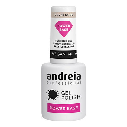 Oja Gel semipermanent Power Base Andreia 0UAPBC010UAPBCN010UAPBCP01 Nud (10,5 ml)