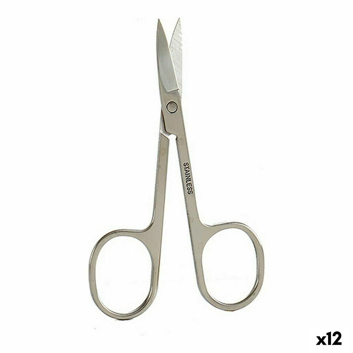 Nail Scissors Silver Steel - Cosmova