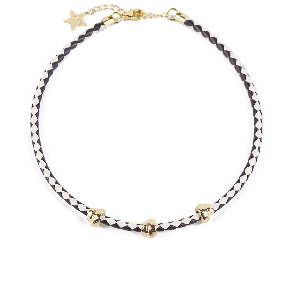 NAMIBIA X3 necklace shiny gold 1 u - Cosmova