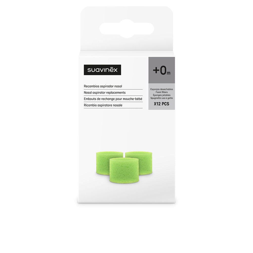 NASAL ASPIRATOR REPLACEMENT disposable sponges 12 units - Cosmova