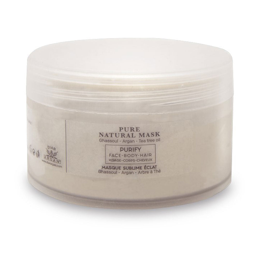 MASCA NATURALA ulei de argan pur si ghassoul 200 ml-0