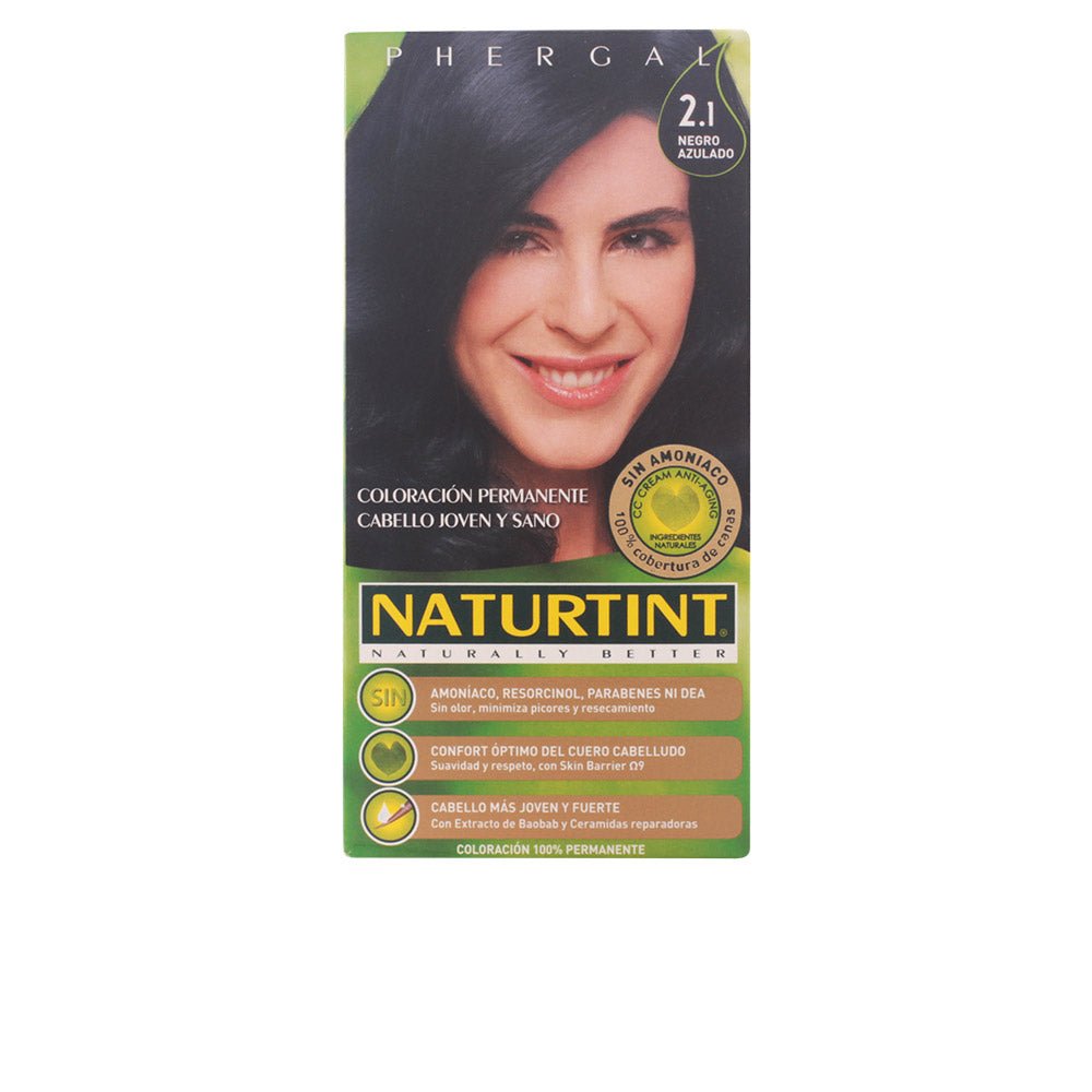 NATURTINT 2.1 negro azulado 170 ml - Cosmova
