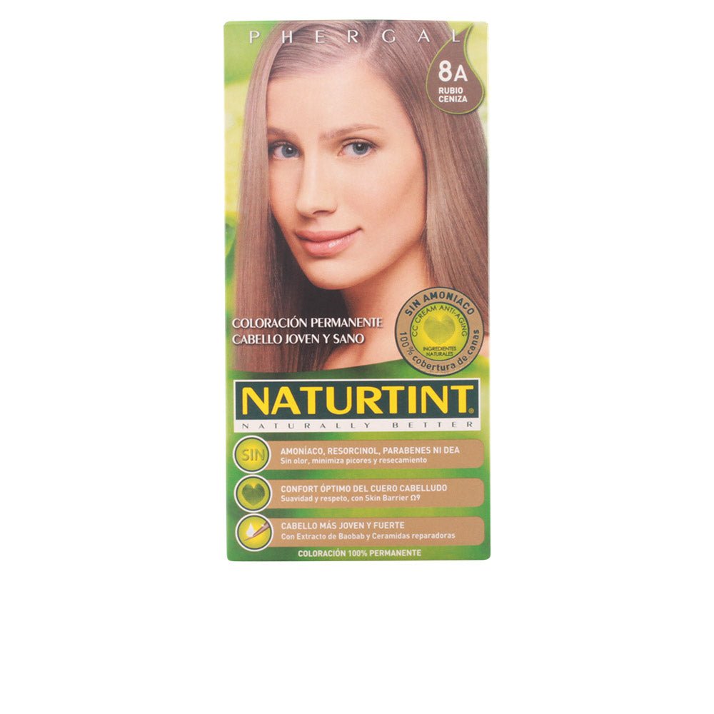 NATURTINT 8A rubio ceniza 170 ml - Cosmova