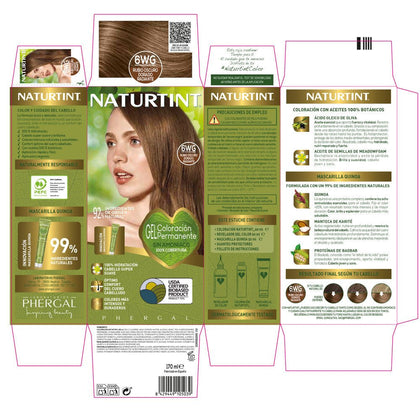 NATURTINT ammoniakfreier Farbstoff #6Wg-Radiant Golden Dark Blonde 170 ml