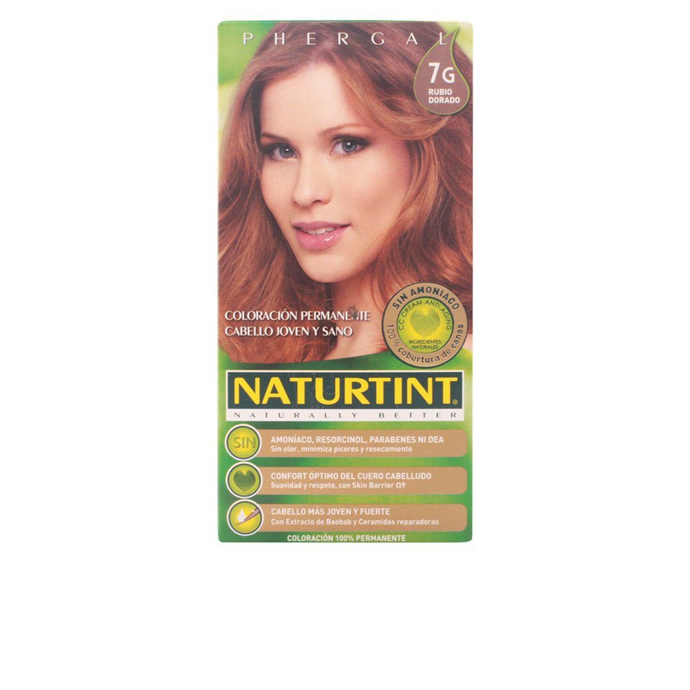 NATURTINT ammoniakfreier Farbstoff #7G-Goldblond 170 ml-0