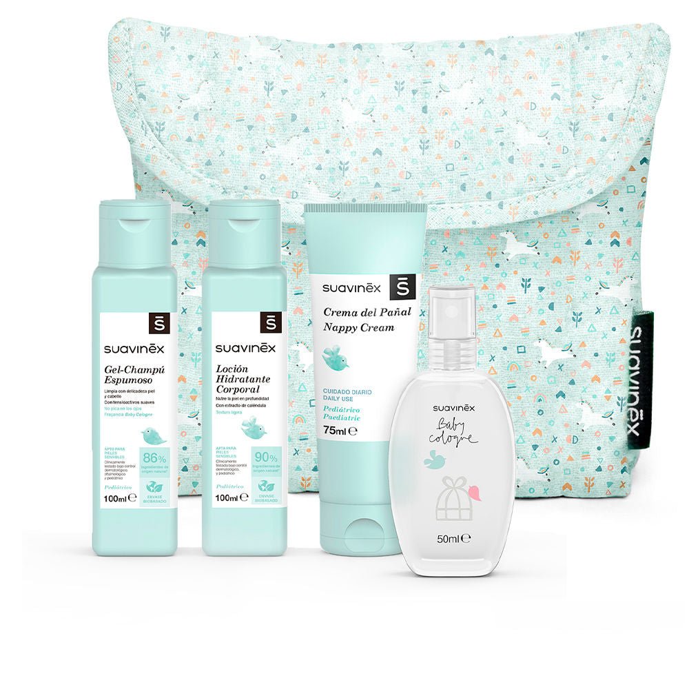 NECESER TELA VIAJE #AZUL set 5 pz-0