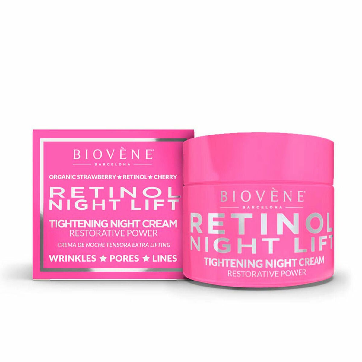 Night Cream Biovène Retinol Night Lift 50 ml - Cosmova