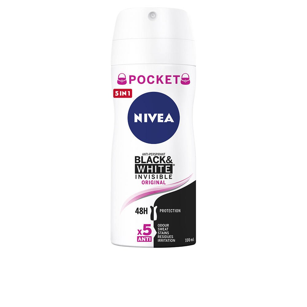 Nivea nero & bianco INVISIBLE deo vapo 100 ml - Cosmova