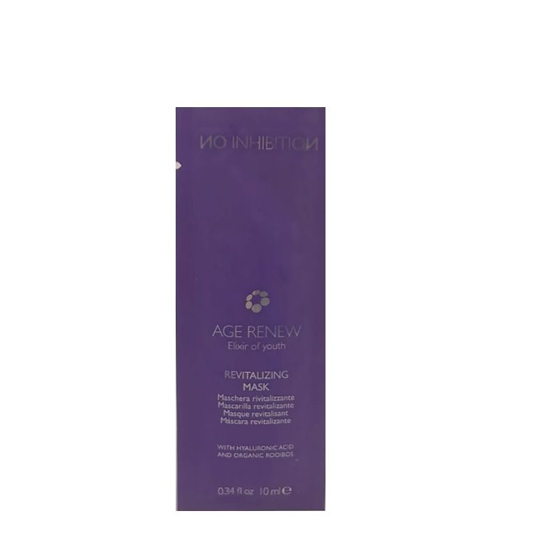 No Inhibition, Age Renew, Acido ialuronico, Maschera crema trattamento capelli, Per la rivitalizzazione, 10 ml - Cosmova