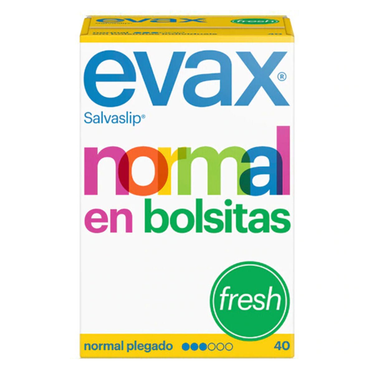 Protège-slips Normal frais Evax 4015400724797 (40 uds)-0