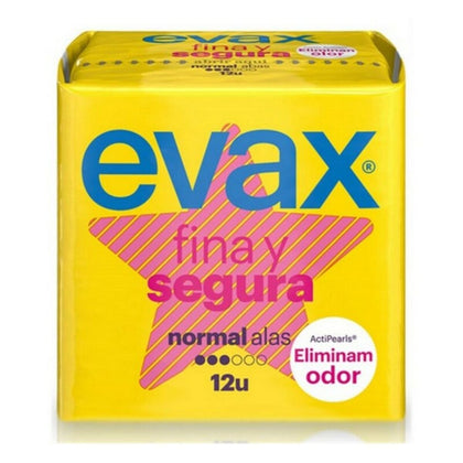 Assorbenti normali con ali Evax Segura (12 uds) 12 unità