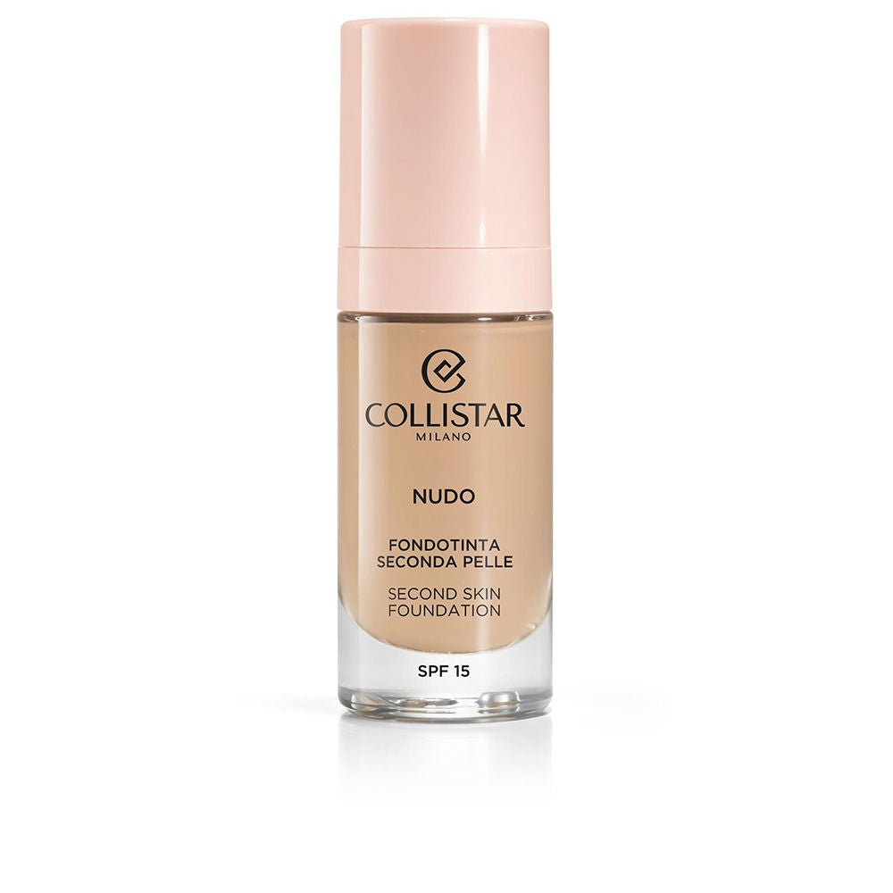 NUDO second skin foundation SPF15 2R-beige rosato 30 ml - Cosmova