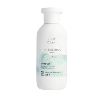 NUTRICURLS Haarshampoo mit Locken und Wellen 250 ml