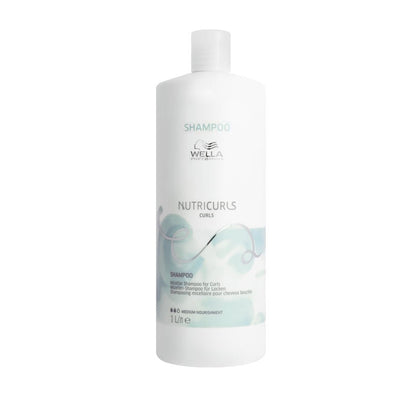NUTRICURLS Shampoo Micellare per Capelli Ricci e Onde 1000 ml