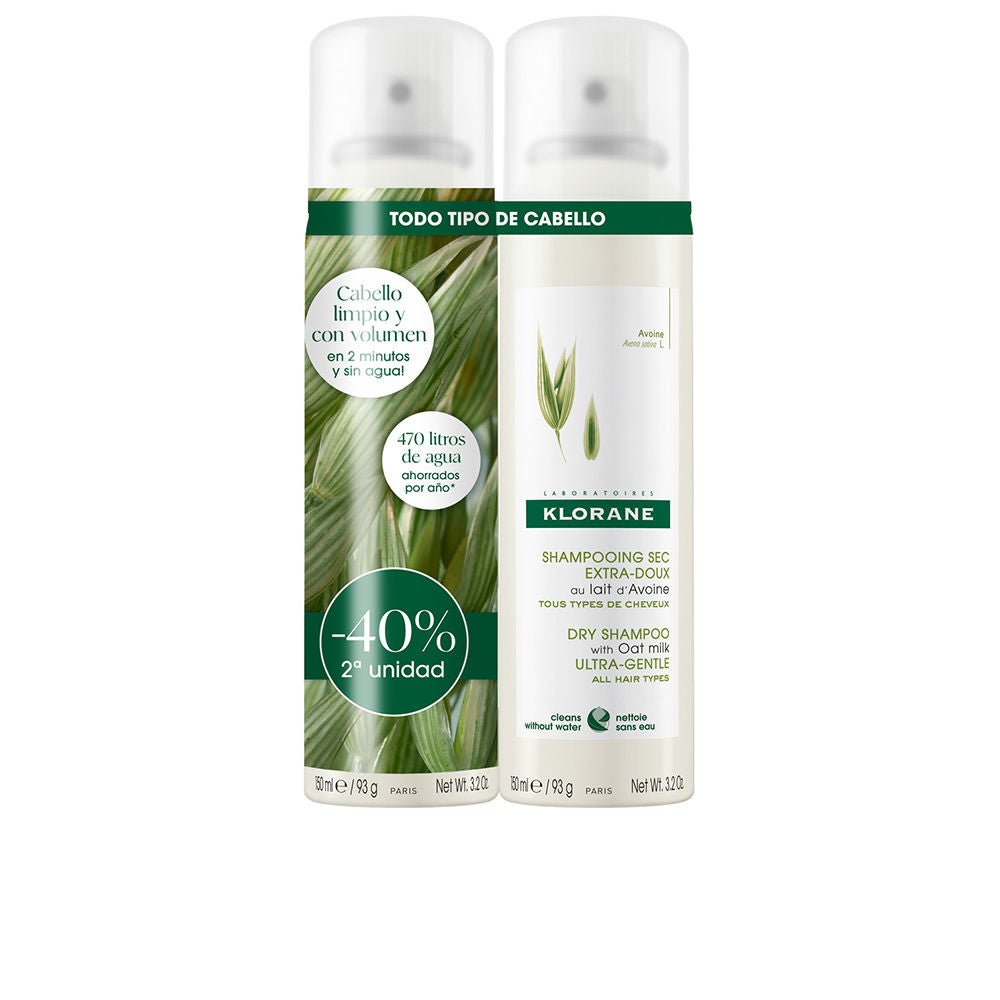 OAT MILK EXTRA GENTLE DRY SHAMPOO SET 2 x 150 ml - Cosmova