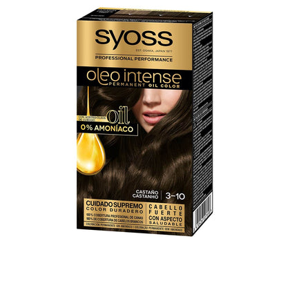 OLEO INTENSE ammoniakfreie Haarfarbe #3.10-Kastanie 5 St