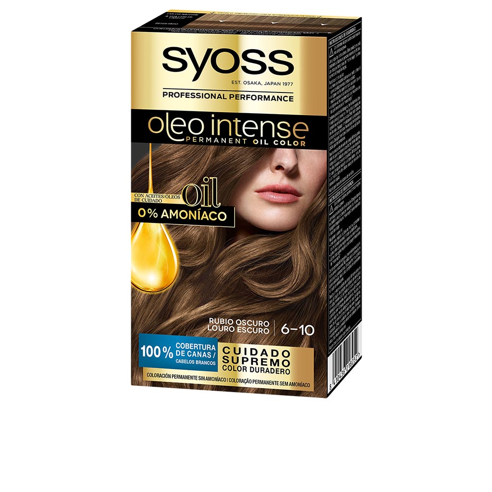 OLEO INTENSE ammonia-free hair color 6.10-dark blonde 5 pcs - Cosmova