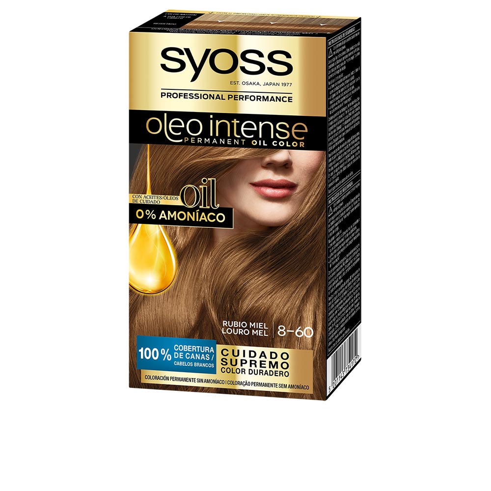 OLEO INTENSE tinta capelli senza ammoniaca #8.60-biondo miele 5 pz-0