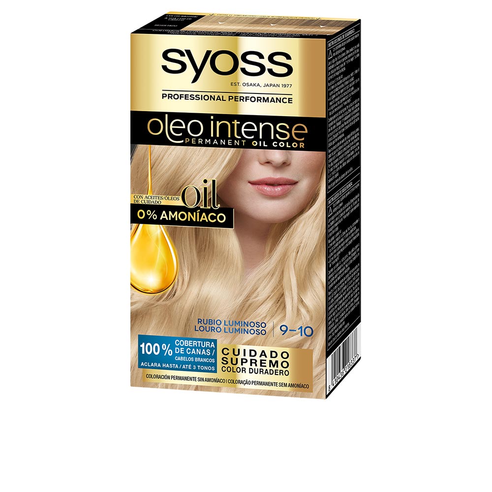 OLEO INTENSE tinta per capelli senza ammoniaca #9.10-biondo luminoso 5 pz-0