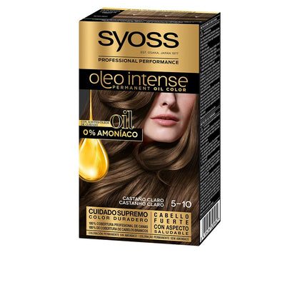 OLEO intenso ammonia-free capelli colore #5.10-chiaro marrone 5 pz