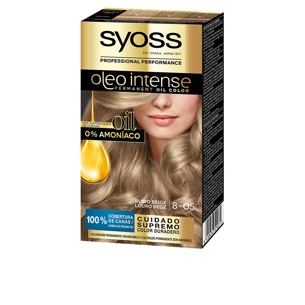 OLEO intenso ammonia-free capelli colore 8.05-beige biondo 5 pz - Cosmova