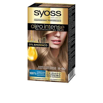 OLEO intenso colore capelli senza ammoniaca #8.50-ash biondo 5 pz
