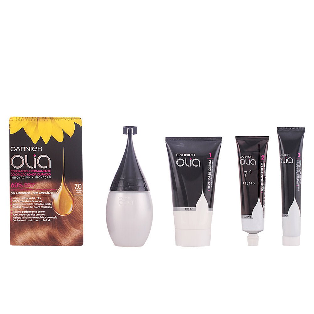 OLIA Coloración Permanente 7,0 Rubio set - Cosmova