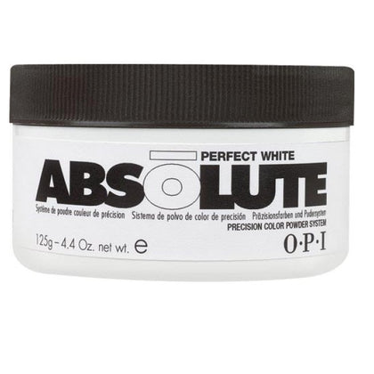 Opi, Absolute, Polvere per unghie acriliche, Bianco perfetto, 125 g