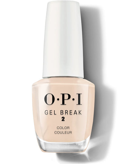 Opi, Gel Break Color, Smalto per unghie, NT R05, Appena beige, 15 ml
