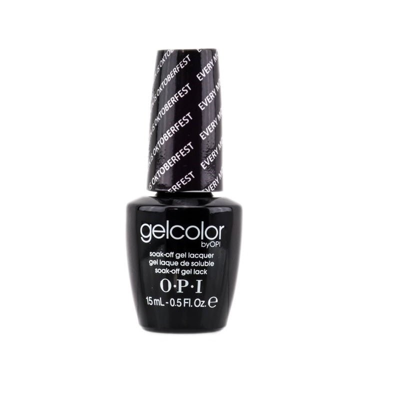 Opi, Gel Color, Smalto semipermanente, GC G18, Ogni mese è Oktoberfest, 15 ml *Tester - Cosmova