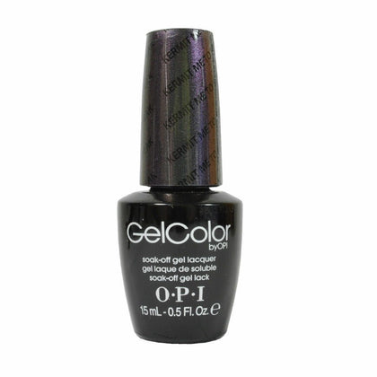 Opi, Gel Color, Smalto semi-permanente, Kermit permet de parler, 15 ml