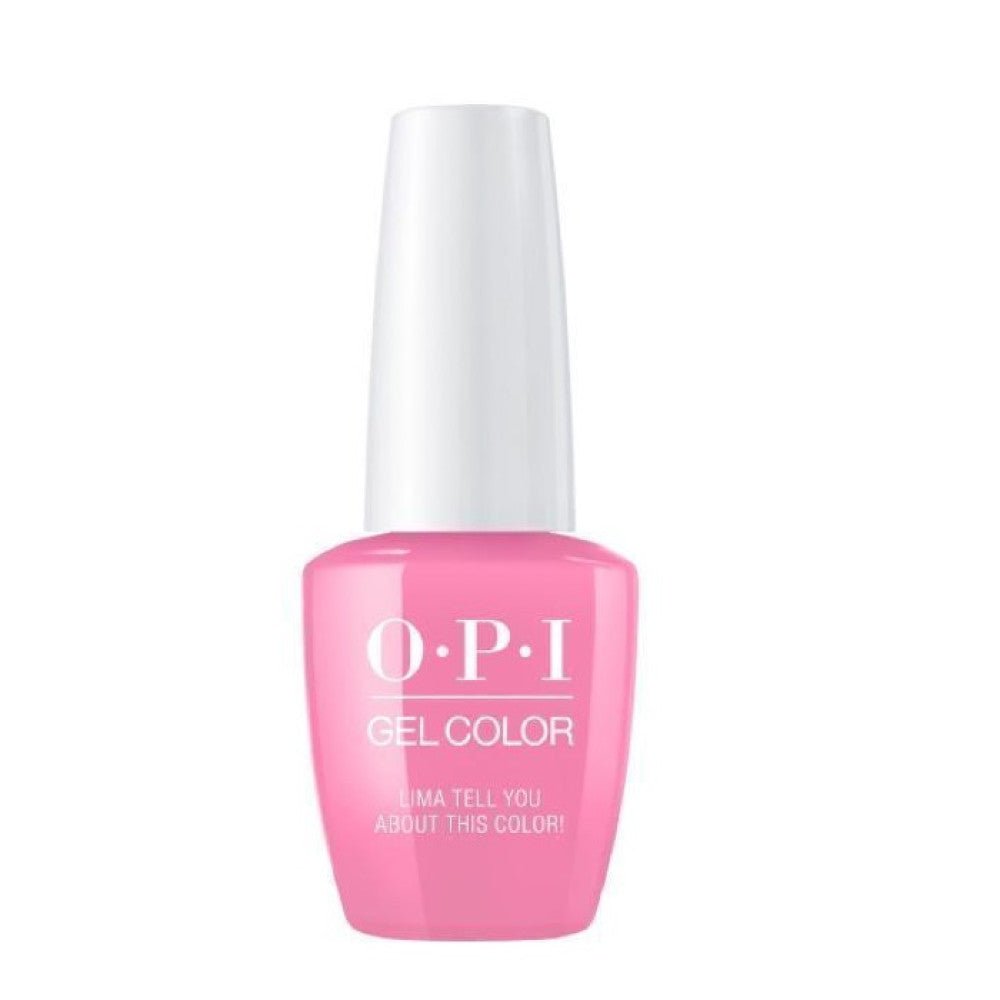 Opi, Gel Color, Smalto semipermanente, Lima ti parlerà di questo colore!, 15 ml - Cosmova
