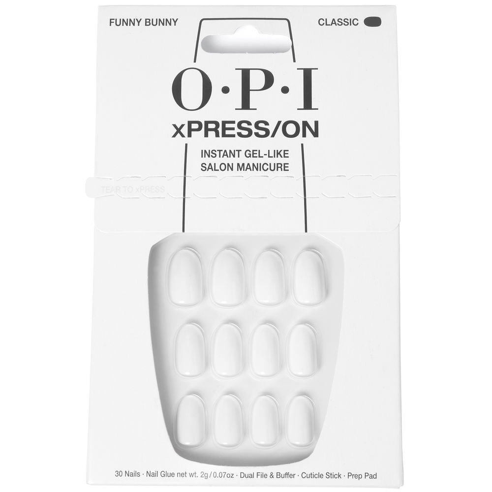 OPI xPRESS/ON Artificial Nails Iconic Shades Funny Bunny 30 u - Cosmova