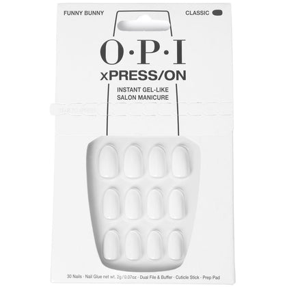 OPI xPRESS/ON Artificial Nails Iconic Shades #Funny Bunny 30 u