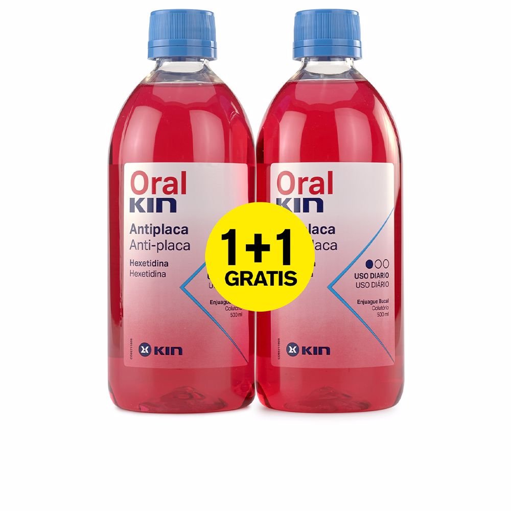ORALKIN ENJUAGUE ANTI-PLACA BUCALE coffret 2 pz-0