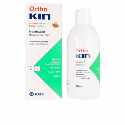ORTHOKIN enjuague bucal #fresa mentolado 500 ml
