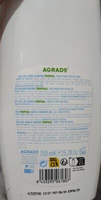 Agrado gel Baño e Ducha Tropical 750 - immagine 2
