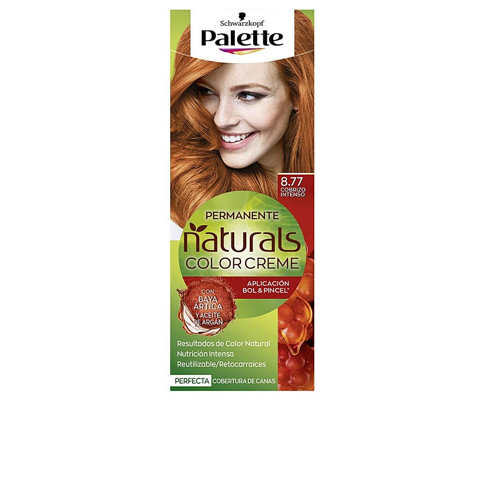PALETTE NATURAL tinte 8.77-cobrizo intenso 1 u - Cosmova