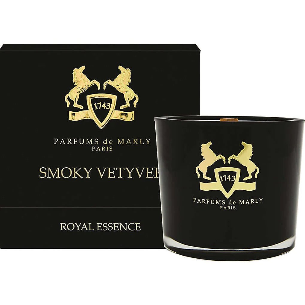 Parfums de Marly, Smoky Vetyver, Candela profumata, 300 g - Cosmova