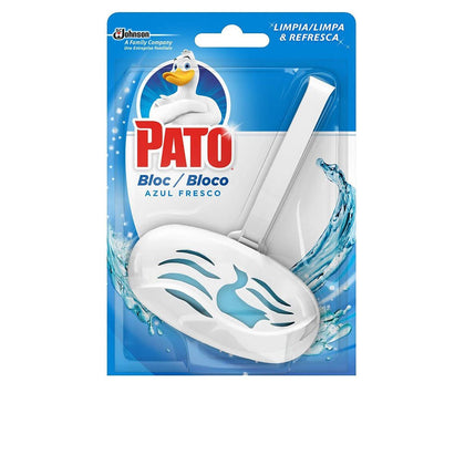 PATO WC BLOC blue water cleans &amp; sanitizes device + replacement 40 gr
