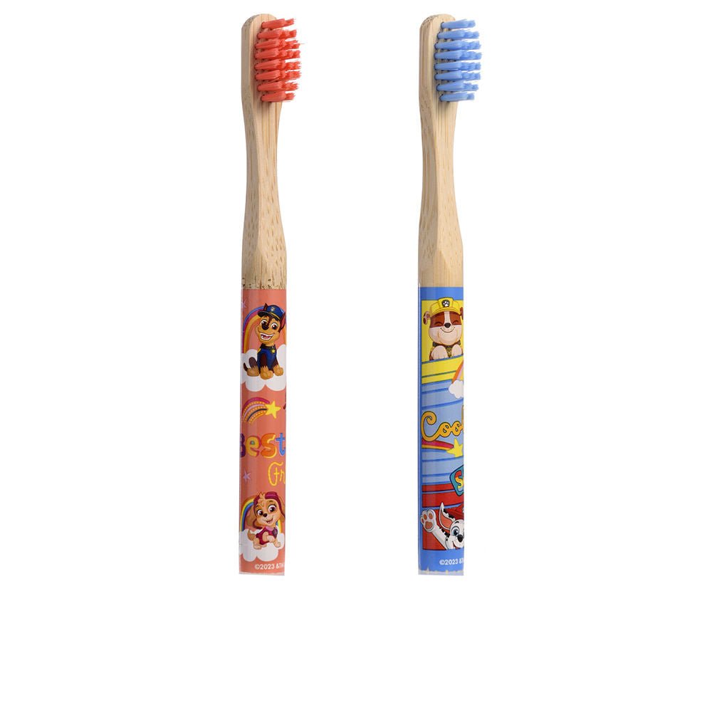 PAW PATROL bambù TOOTHBRUSH LOT 2 pz - Cosmova