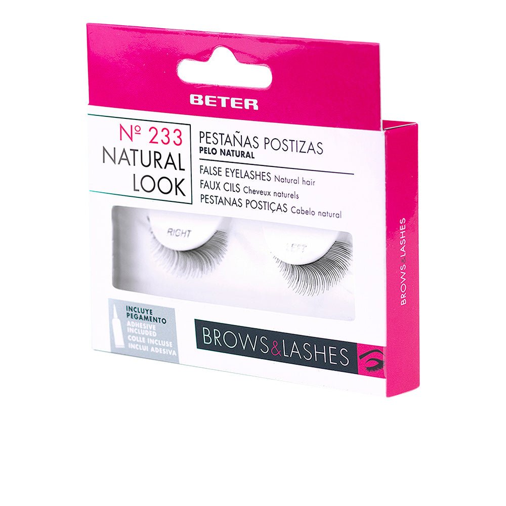 PESTAÑAS POSTIZAS 233 look natural 100 gr - Cosmova