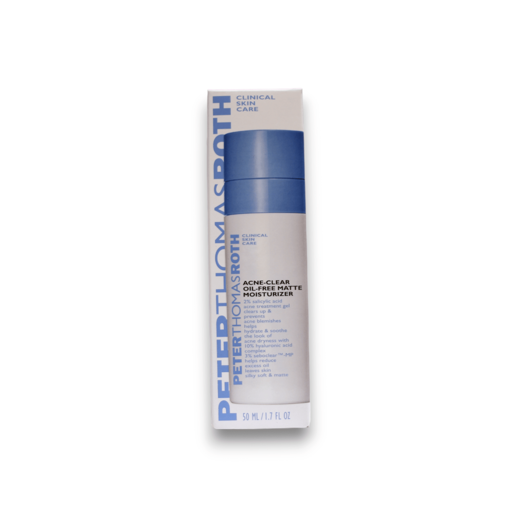 Peter Thomas Roth, Acne-Clear, Senza olio, Idratante & Riparatore, Gel, Per il viso, 50 ml - Cosmova